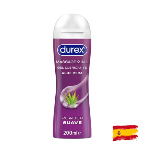 [96010] Gel massage Aloe Vera stimulant 200ml Durex