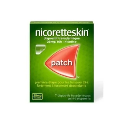 [13118] Patch 25mg/16h 7 Dispositifs Nicoretteskin