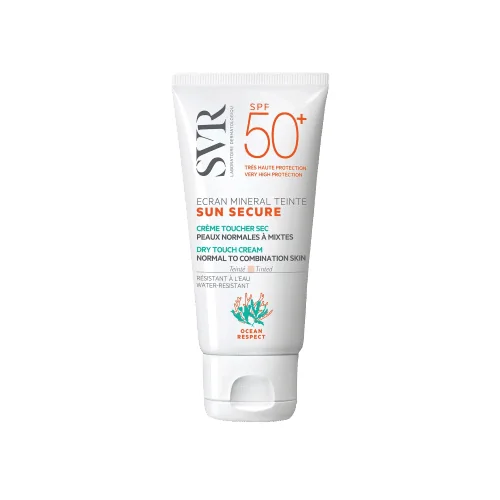 [6965] Sun secure Teinté SPF 50 Peaux normales à mixtes 60G SVR