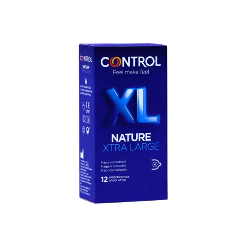 [152346] Preservatif 12 pieces Nature XL Control