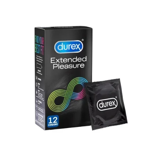 [152102] Preservatif Extended pleasure 12pieces Durex