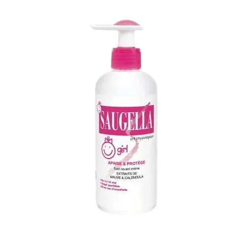 [151992] Soin lavant intime enfant 200ml Saugella