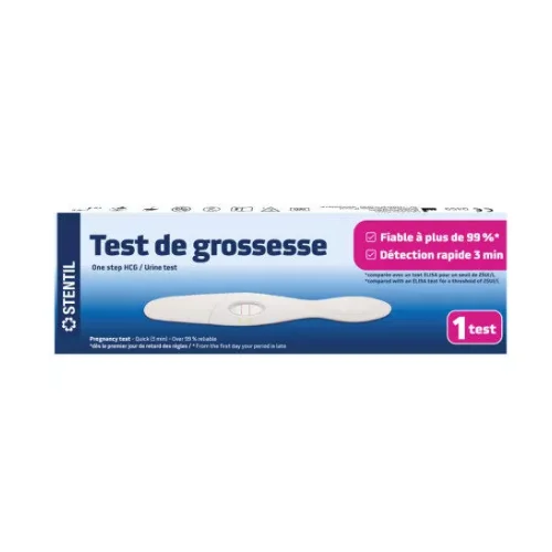 Test de grossesse 1Test Stentil