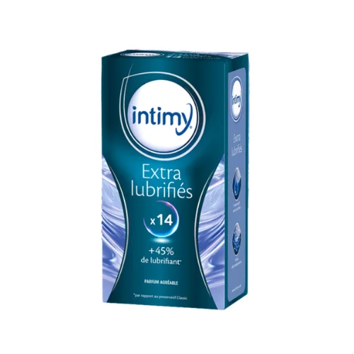 Preservatifs extra lubrifies 14Pieces Intimy