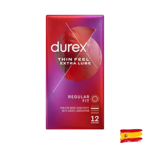 Préservatifs feel extra Lube 12 pièces Durex