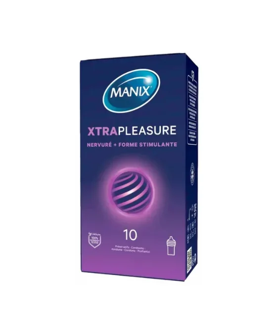 Preservatifs Xtra Pleasure 10pieces Manix
