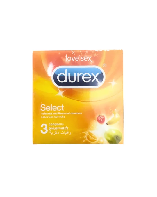 [148701] Preservatifs 3 Pieces Select Durex