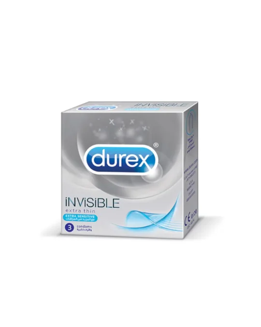 [148691] Preservatif 3 pieces Invisible Durex
