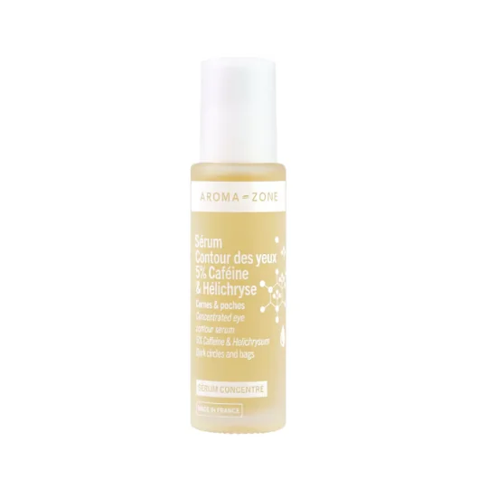 [143508] Serum Contour des yeux 5% Cafeine et Hélichryse 15ml Aroma zone